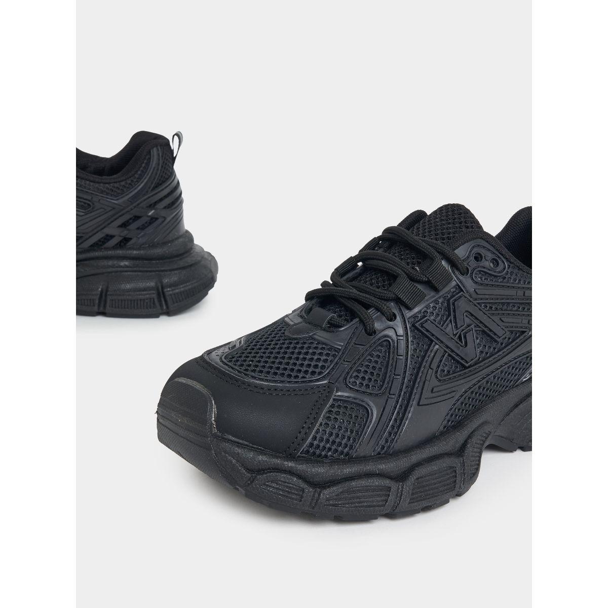 Styli Mesh Web Design Chunky Sneakers-women-shoes-sneakers-image-4