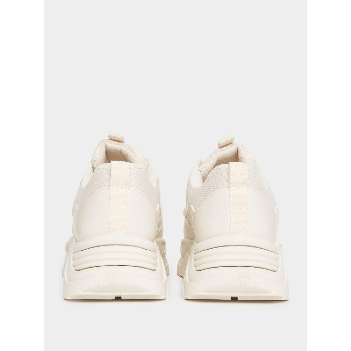 Styli Leather Look Design Chunky Sneakers-women-shoes-sneakers-image-5