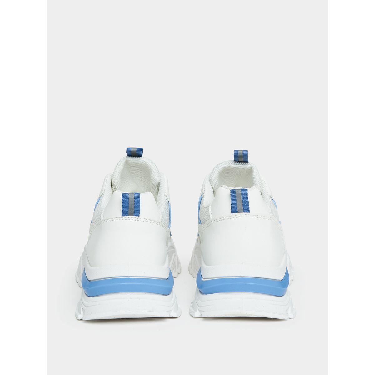Styli Color Block Chunky Lace-Up Shoes-women-shoes-sneakers-image-4
