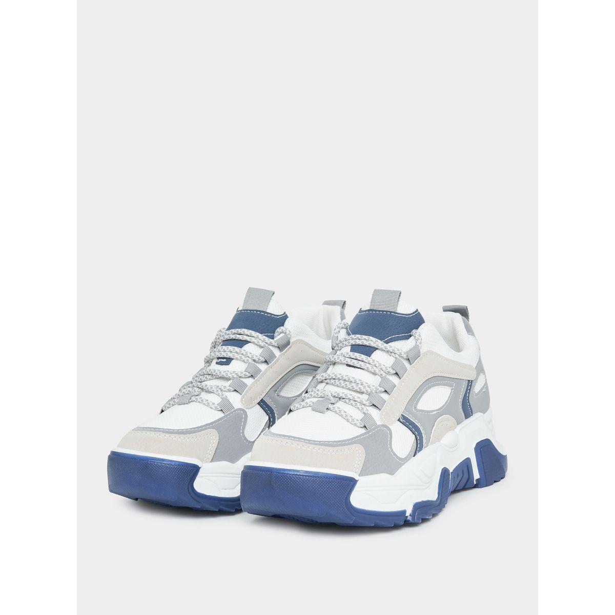 Styli Colorblock Design Chunky Sneakers-women-shoes-sneakers-image-2