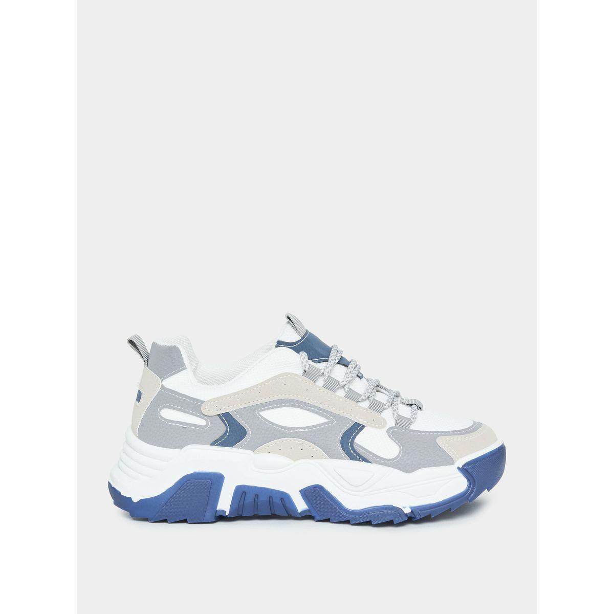 Styli Colorblock Design Chunky Sneakers-women-shoes-sneakers-image-3
