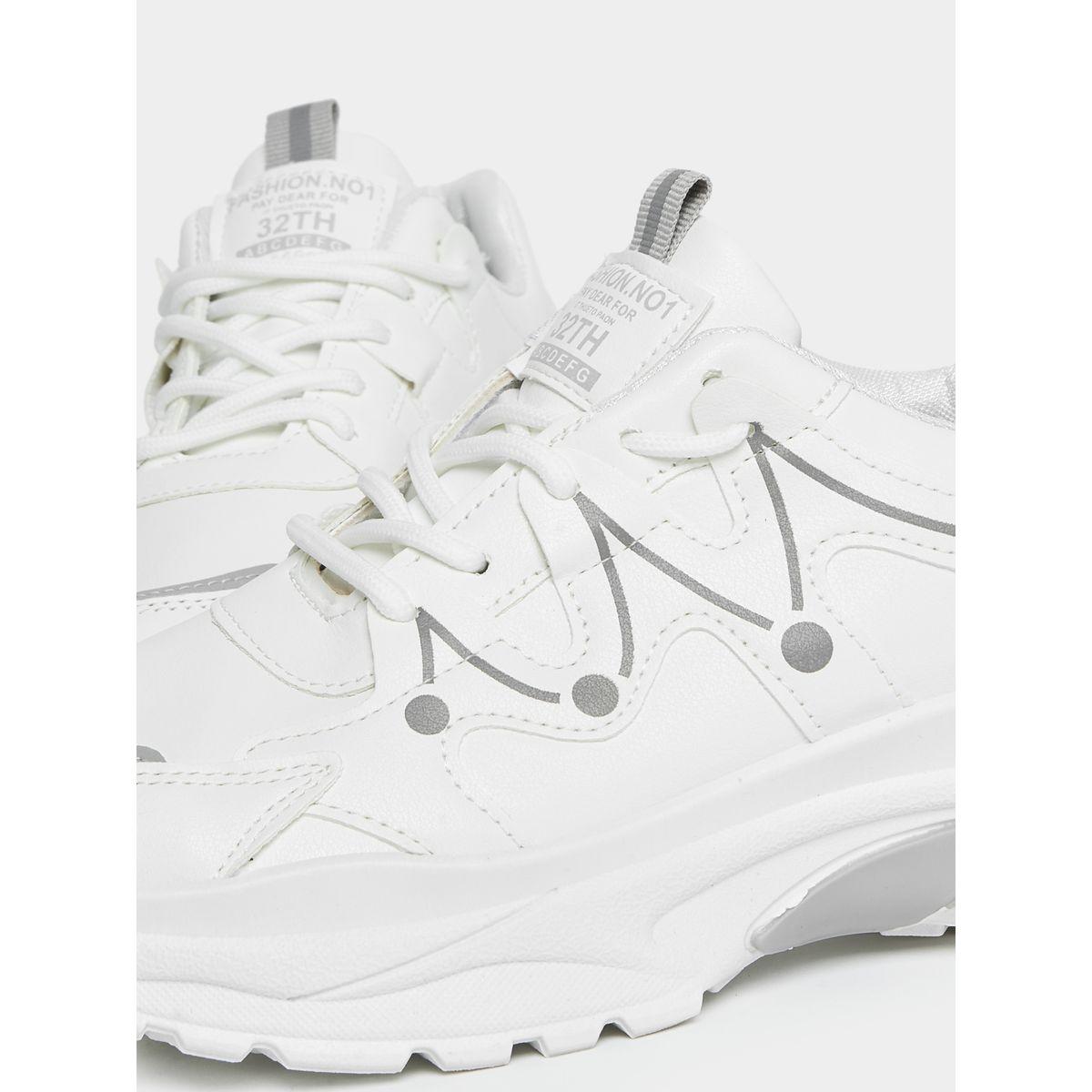 Styli Casual Lace-Up Sneakers-women-shoes-sneakers-image-5