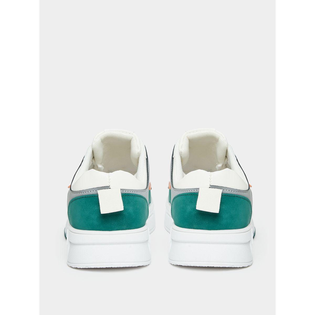 Styli Color Block Platform Heel Sneakers-women-shoes-sneakers-image-4