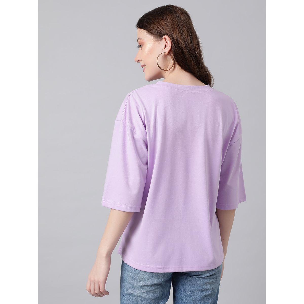 Kotty X Styli  Oversized Panda Graphic Drop Shoulder T-Shirt-women-clothing-tshirts-image-5