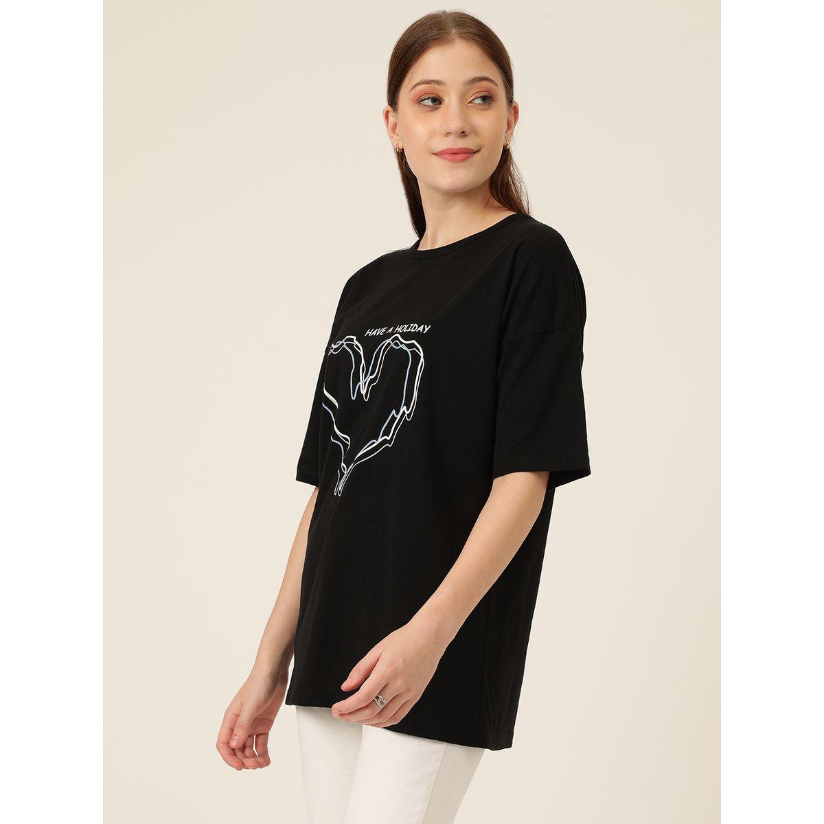 Kotty X Styli  Oversized Printed Round Neck T-Shirt-women-clothing-tshirts-image-4