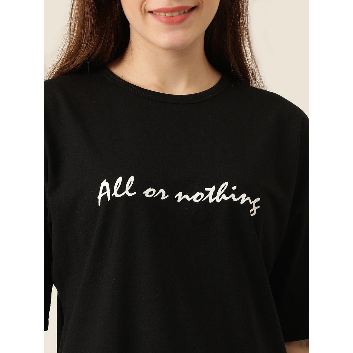 Kotty X Styli  Oversized Printed Round Neck T-Shirt-women-clothing-tshirts-image-3
