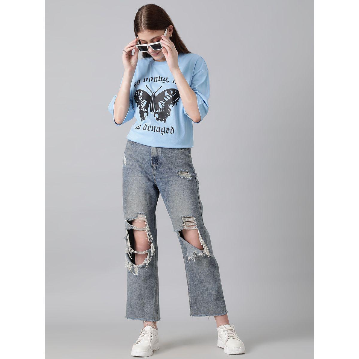 Kotty X Styli  Oversized Printed Round Neck T-Shirt-women-clothing-tshirts-image-3
