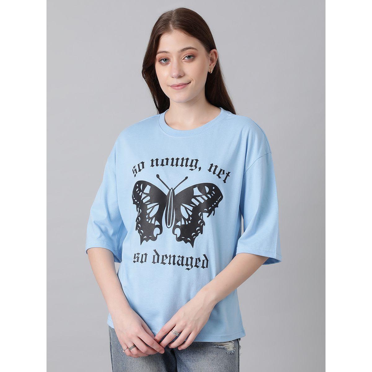 Kotty X Styli  Oversized Printed Round Neck T-Shirt-women-clothing-tshirts-image-5