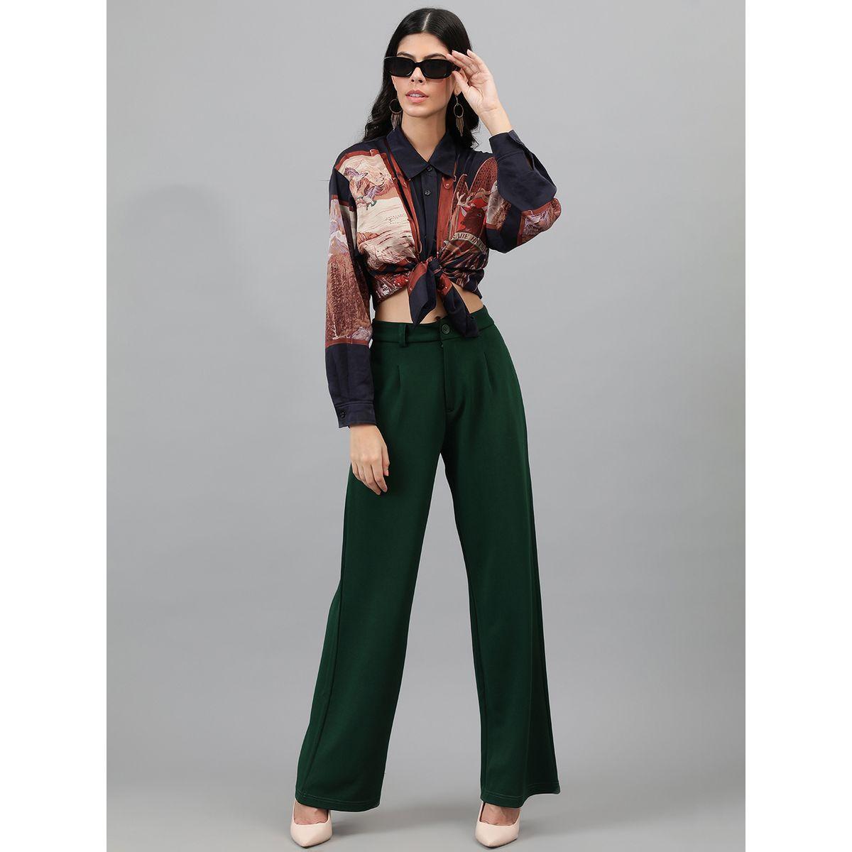 بنطال سادة بقصة عادية مع جيوب كوتي × ستايلي-women-clothing-bottoms-trousers-image-6