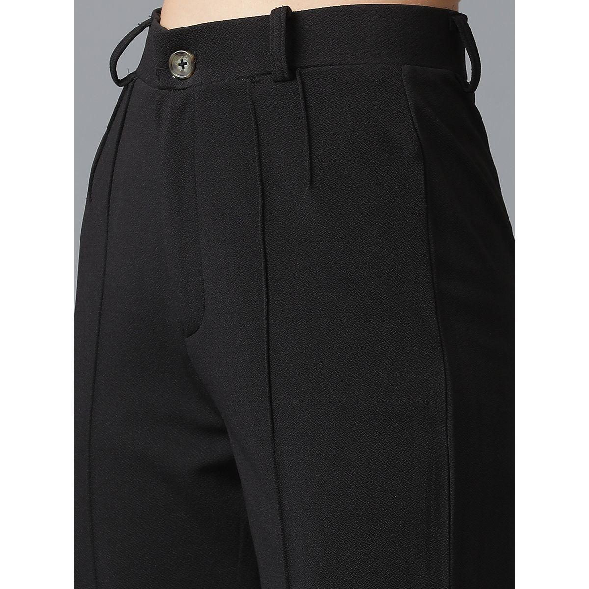 طقم منسق من بنطال وبليزر سادة مفتوح من الامام كوتي × ستايلي-women-clothing-coordsets-image-7