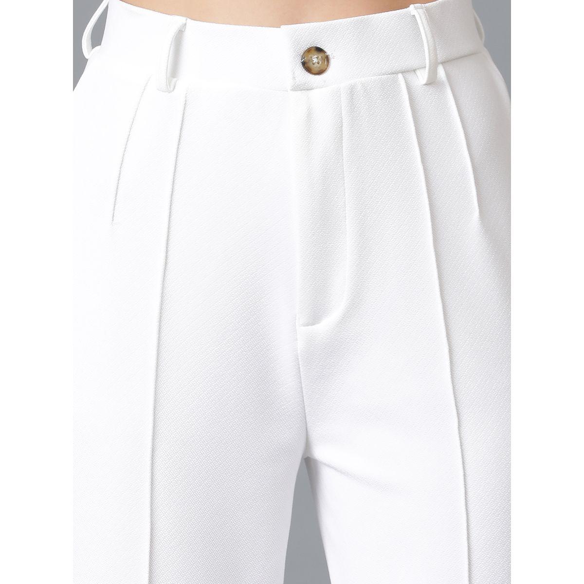 طقم منسق من بنطال وبليزر سادة مفتوح من الامام كوتي × ستايلي-women-clothing-coordsets-image-7