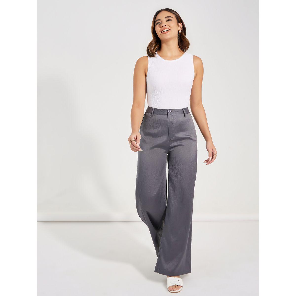 Styli High Rise Straight Fit Basic Pants-women-clothing-bottoms-trousers-image-1