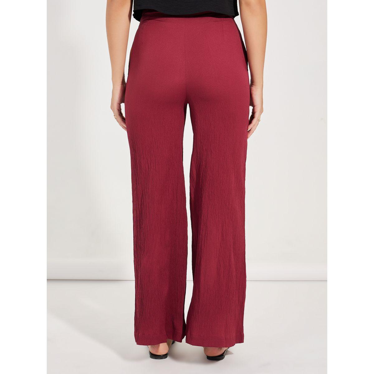 بنطال بارجل واسعة مع سحَّاب غلق مخفي-women-clothing-bottoms-trousers-image-4