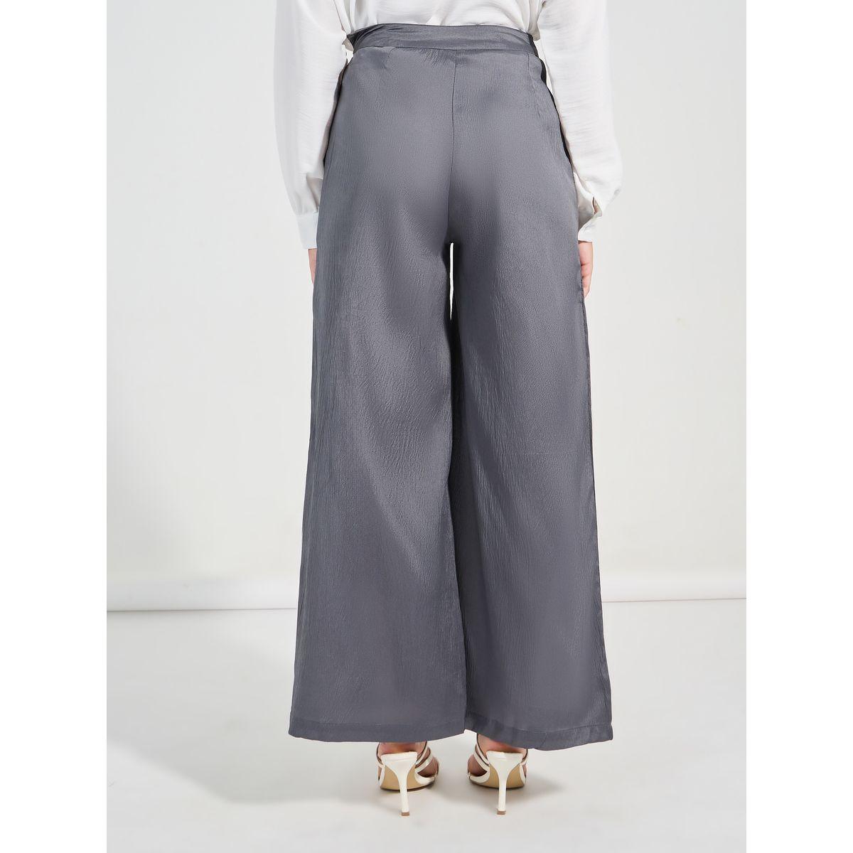 بنطال بارجل واسعة وتفاصيل بارزة الملمس-women-clothing-bottoms-trousers-image-4