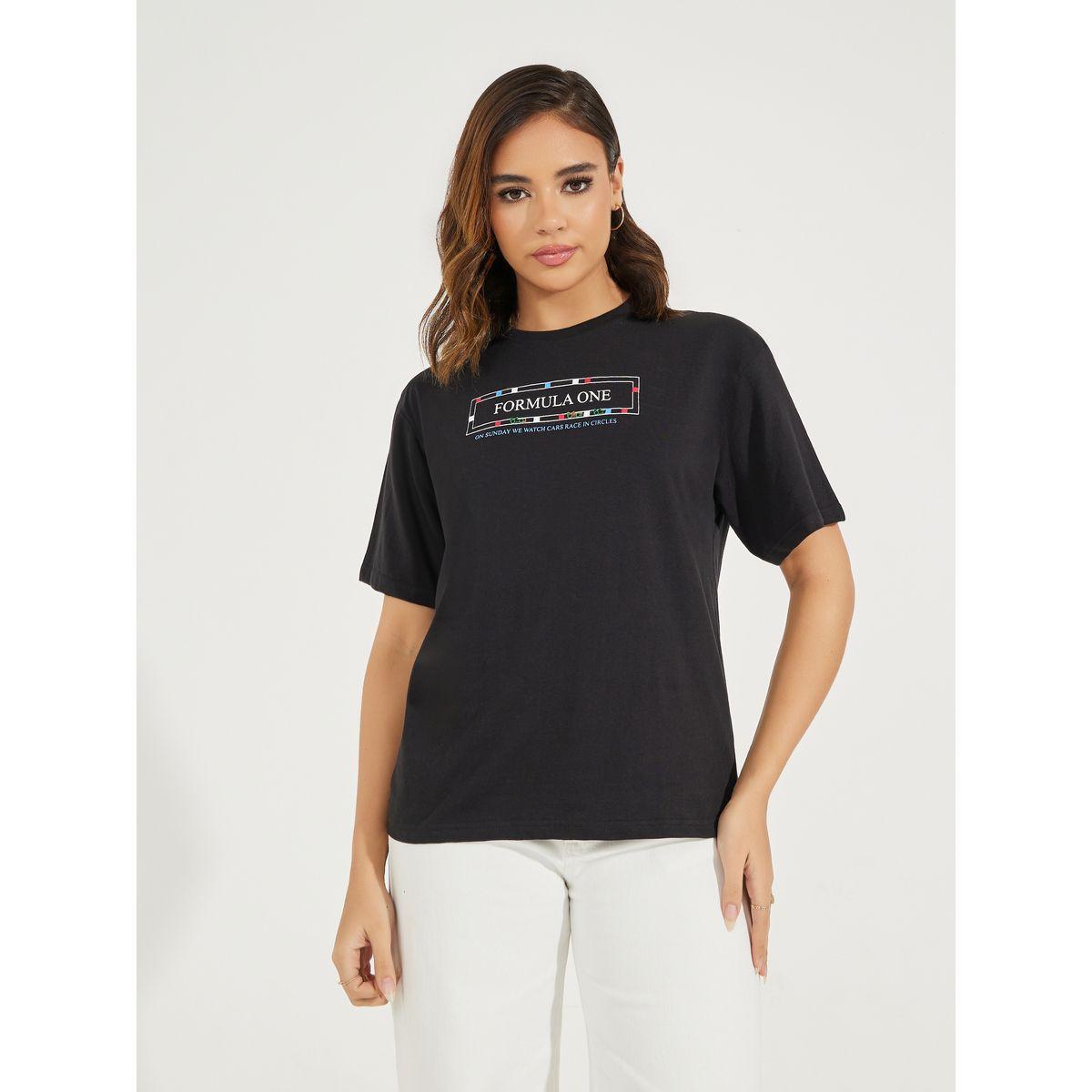 Styli Boxy Fit Formula One Graphic T-Shirt-women-clothing-tshirts-image-2