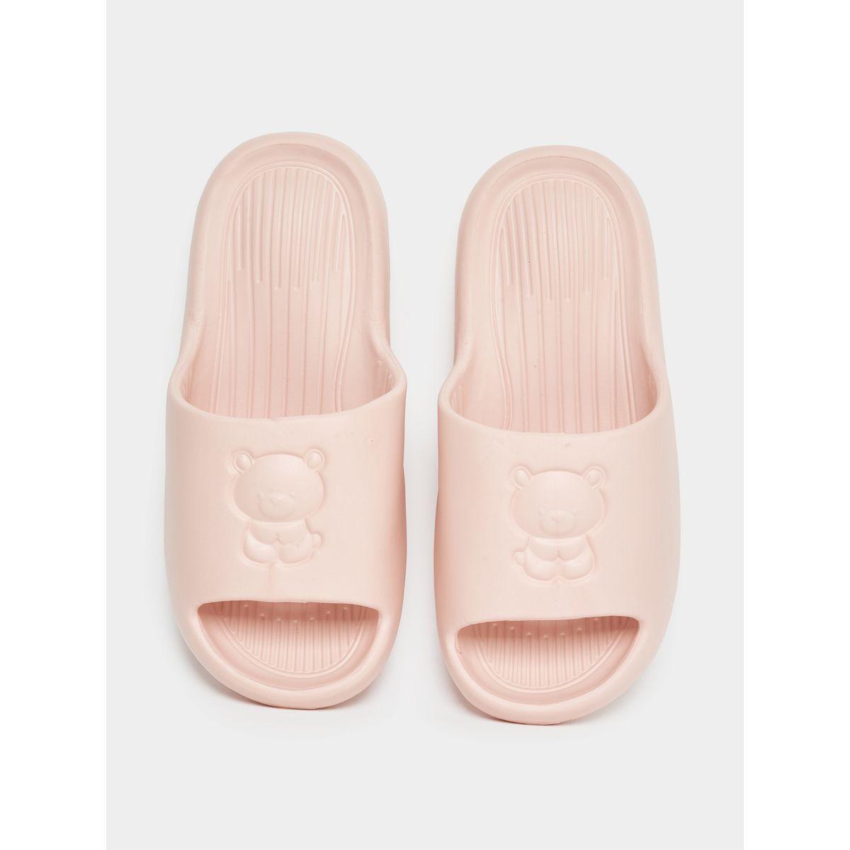 Styli Bear Pattern Anti Slip Slides-women-shoes-flipflopsandslides-image-5