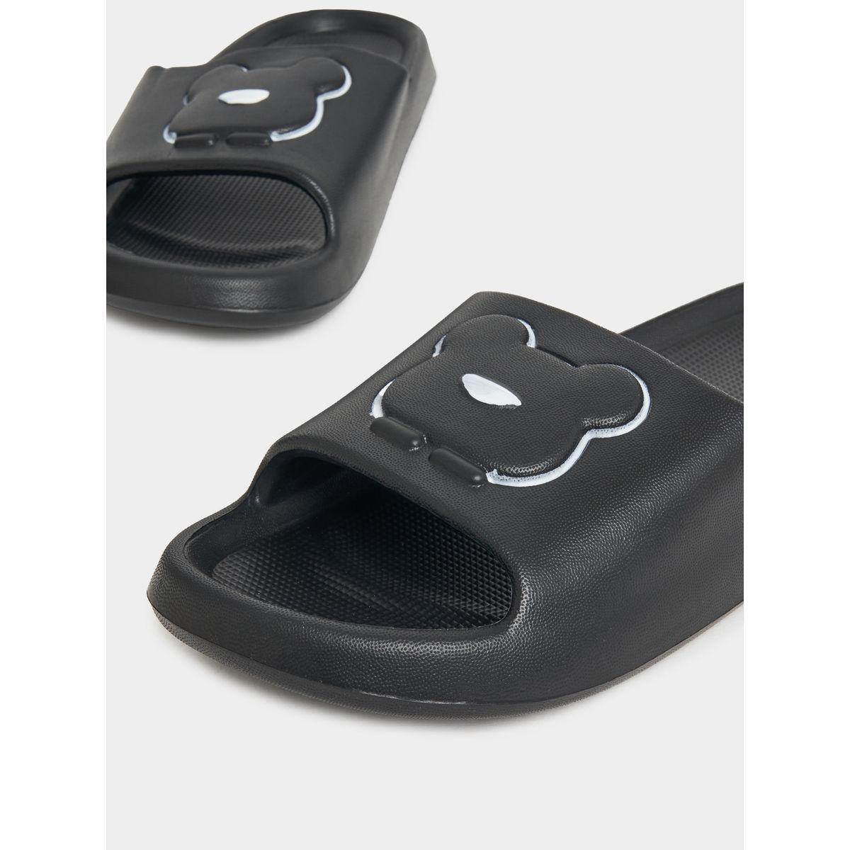 شبشب مانع للانزلاق مزخرف بشكل دب-women-shoes-flipflopsandslides-image-4