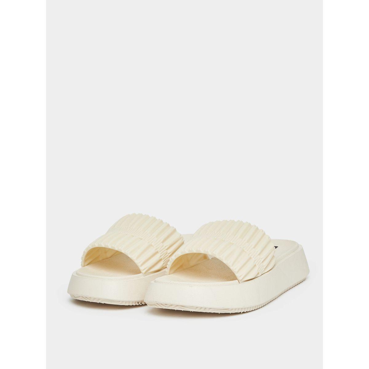Styli Textured Strap Platform Slides-women-shoes-flipflopsandslides-image-2