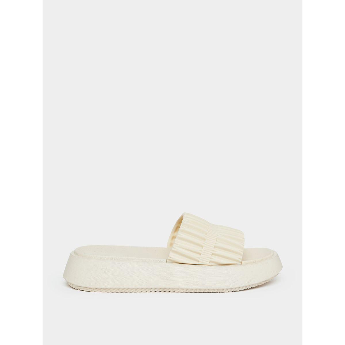 Styli Textured Strap Platform Slides-women-shoes-flipflopsandslides-image-3
