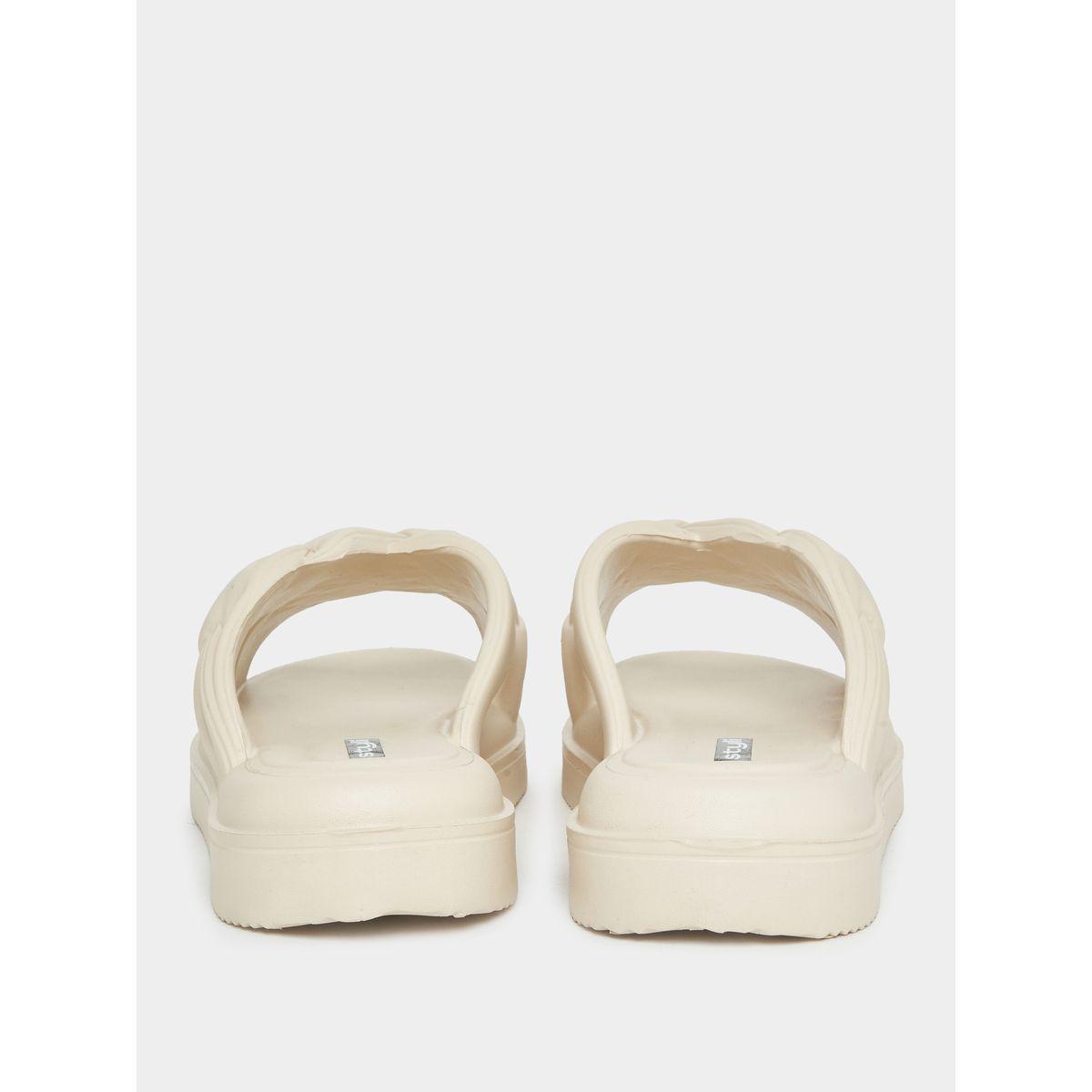 شبشب بلاتفورم بتفاصيل بارزة الملمس-women-shoes-flipflopsandslides-image-4