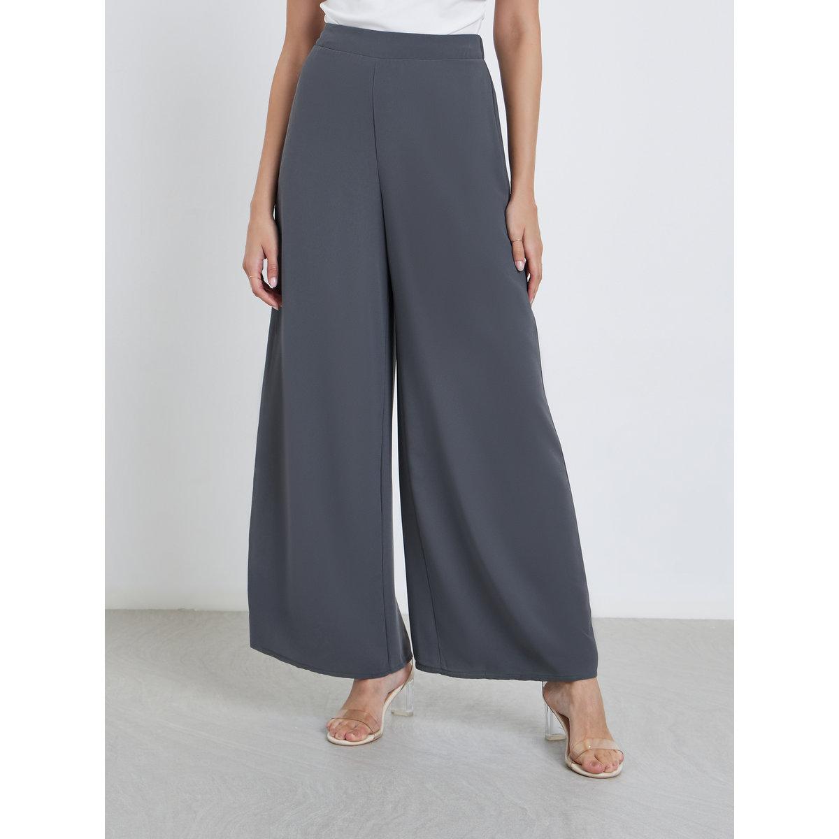 بنطال بقصة أرجل واسعة-women-clothing-bottoms-trousers-image-2