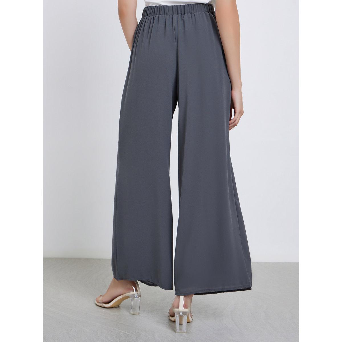 بنطال بقصة أرجل واسعة-women-clothing-bottoms-trousers-image-4