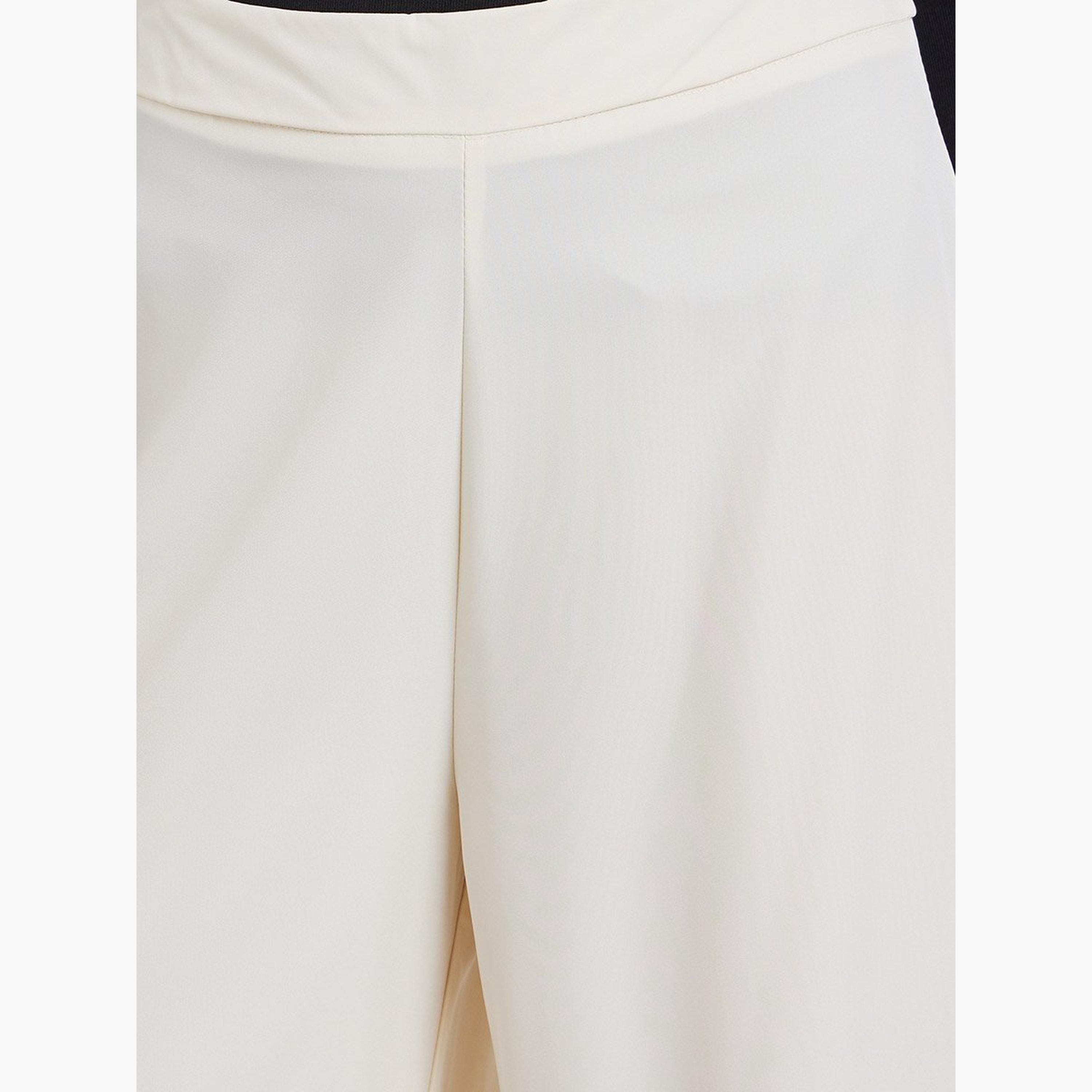 Styli Cream Wide Leg Trousers-women-clothing-bottoms-trousers-image-3