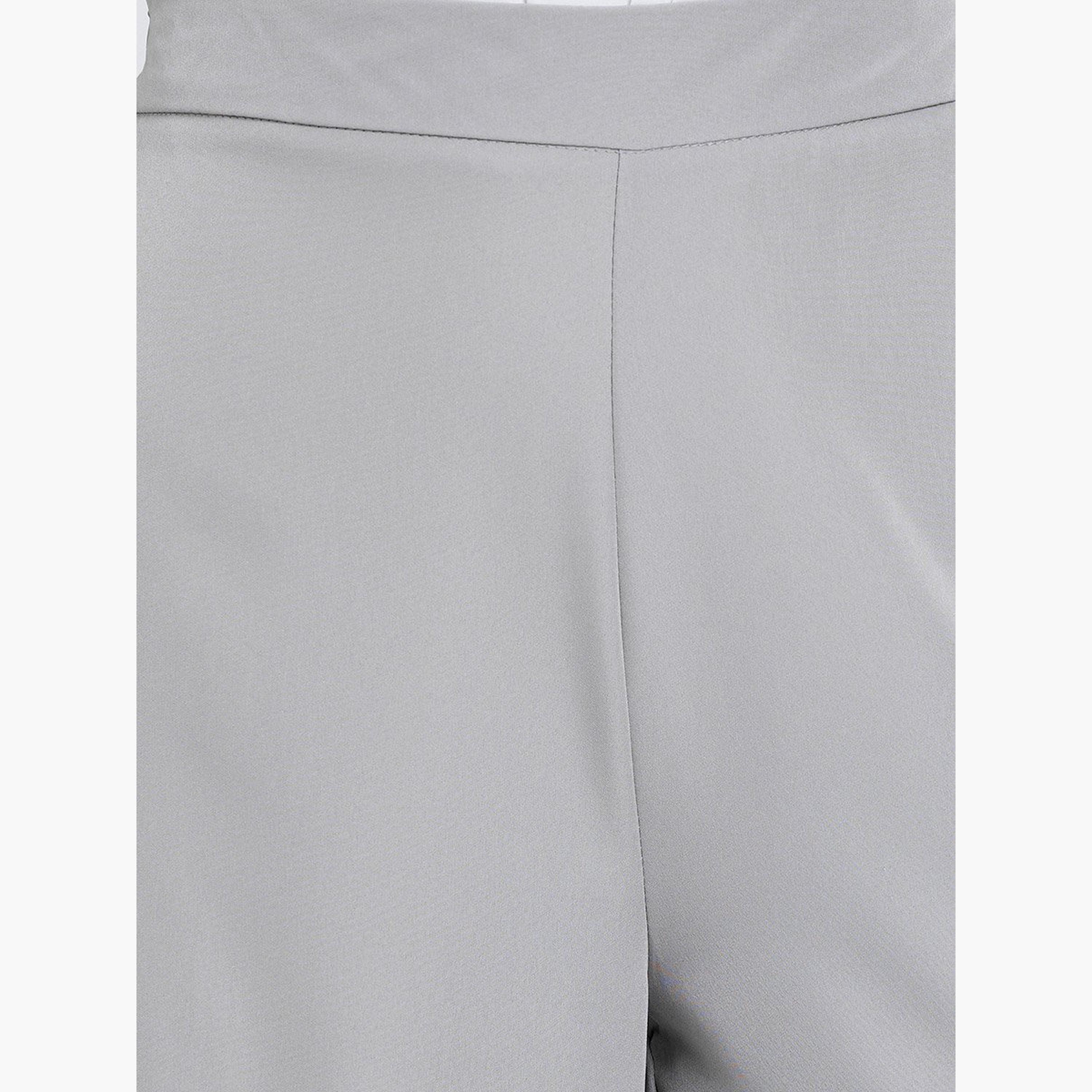 Styli Grey Wide Leg Trousers-women-clothing-bottoms-trousers-image-3