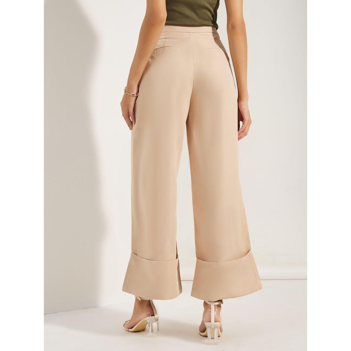 Styli Textured Wide Leg Ankle Length Pants-women-clothing-bottoms-trousers-image-4
