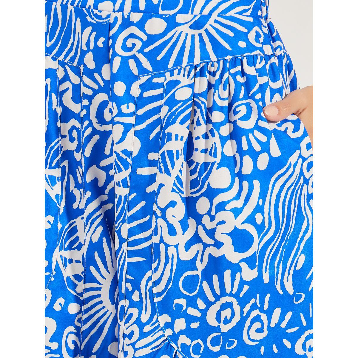 بنطال قصير مطبع بالكامل مع خصر عريض-women-clothing-bottoms-trousers-image-3