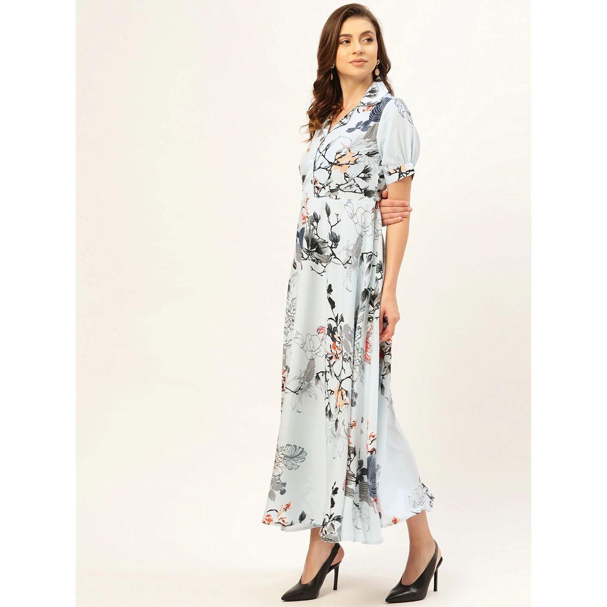 U&F X Styli  Floral Print  A-Line Maxi Dress-women-clothing-dresses-image-4