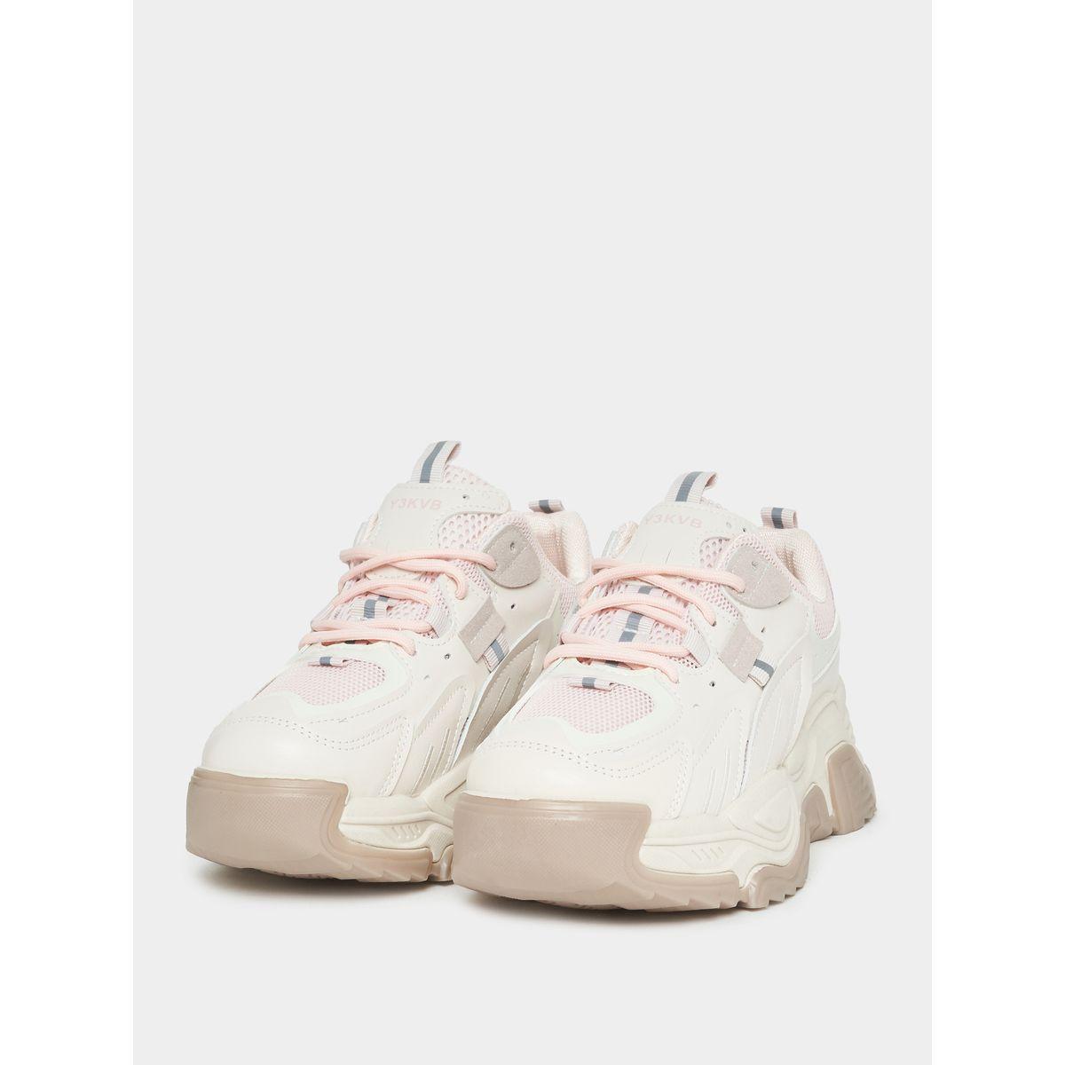 Styli Textured Chunky Platform Sneakers-women-shoes-sneakers-image-2