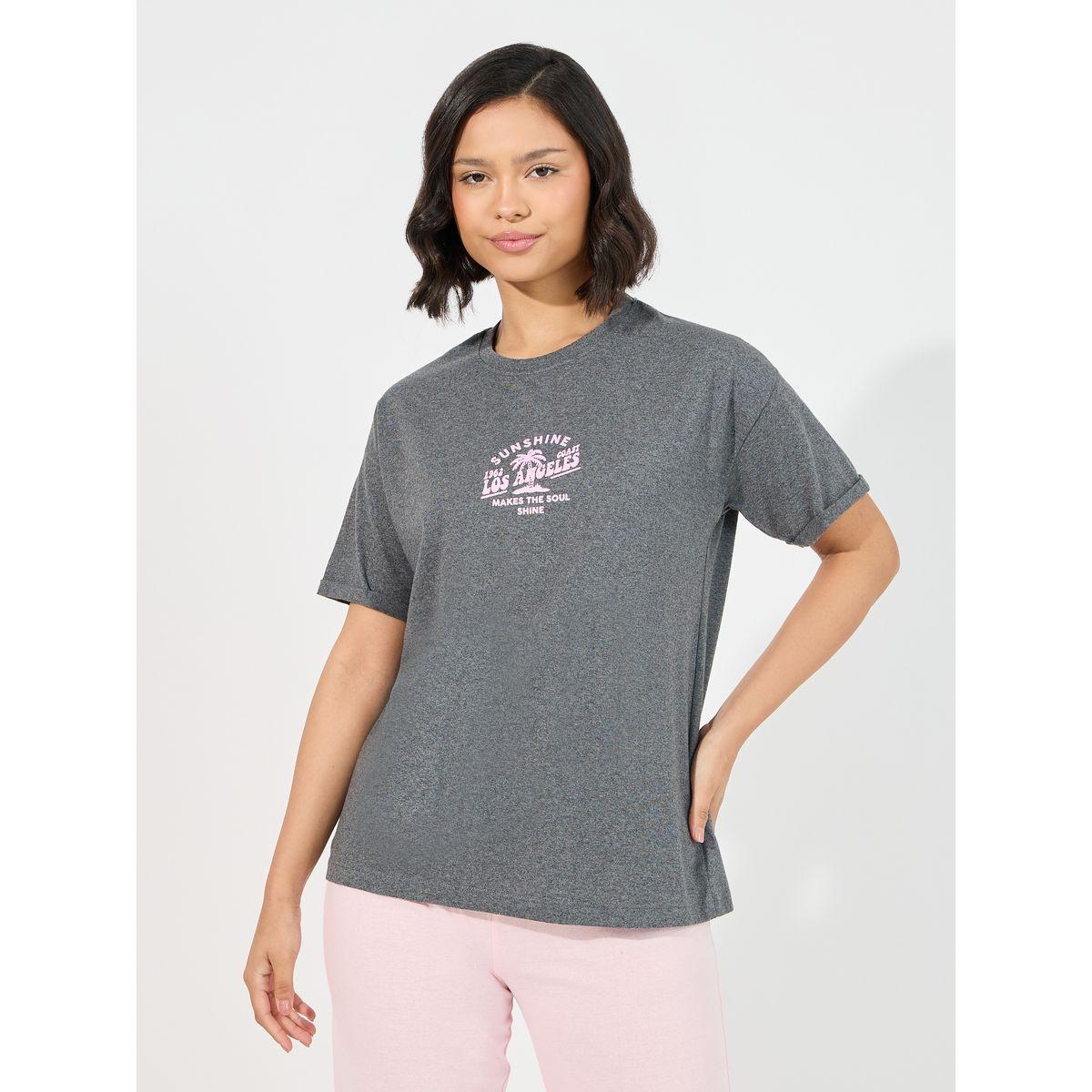 طقم من بنطال بيجاما مع تيشيرت بأكتاف منخفضة-women-clothing-nightwear-pyjamas-longsets-image-3