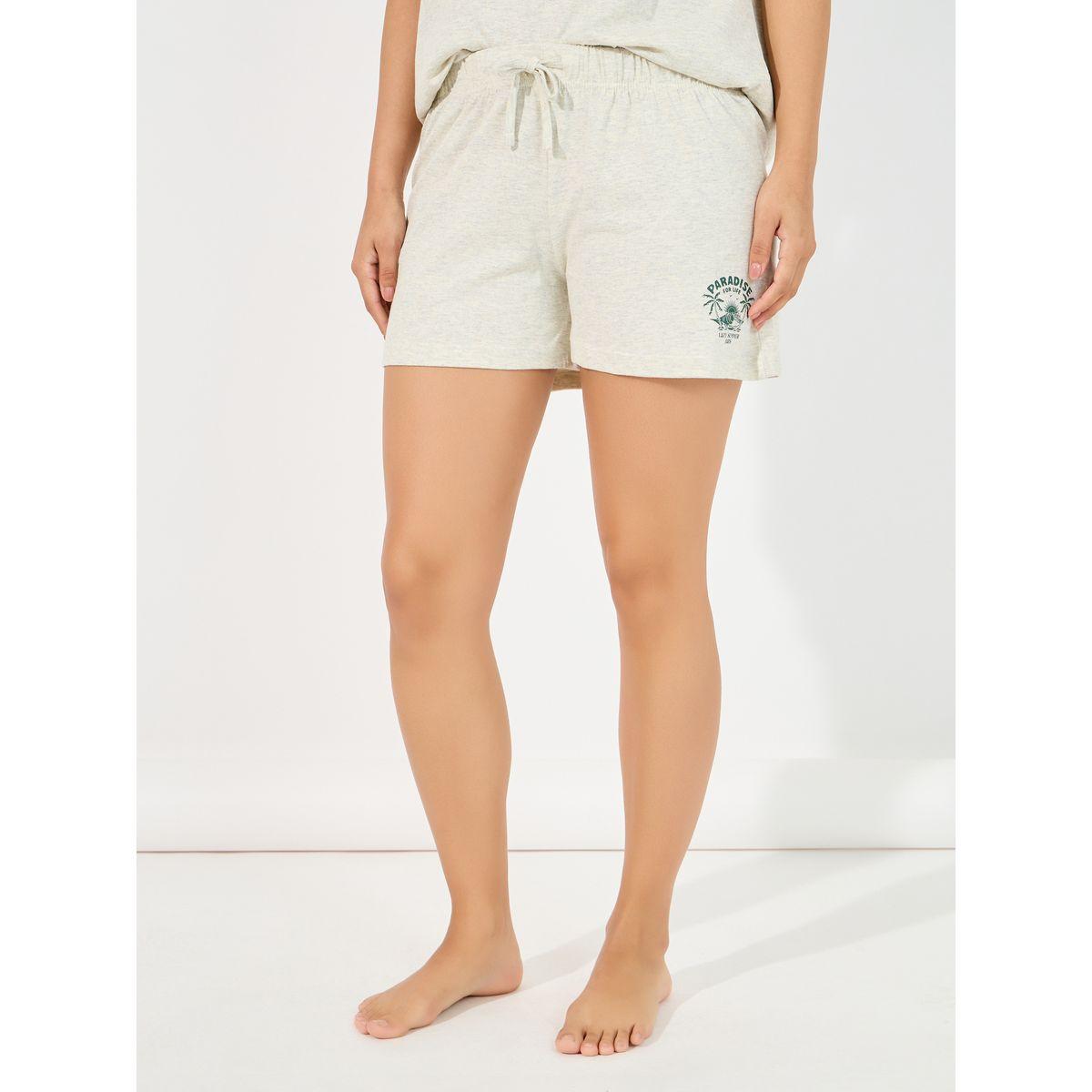 طقم من شورت مع تيشيرت بأكتاف منخفضة-women-clothing-nightwear-pyjamas-shortsets-image-6