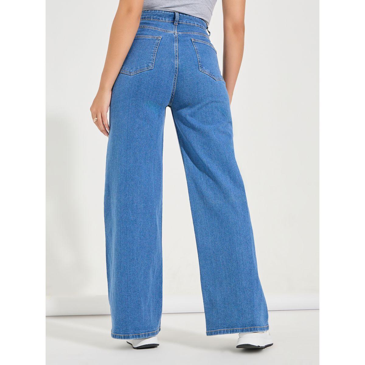 جينز بقصة ارجل واسعة مع خصر عالي-women-clothing-bottoms-jeans-image-4