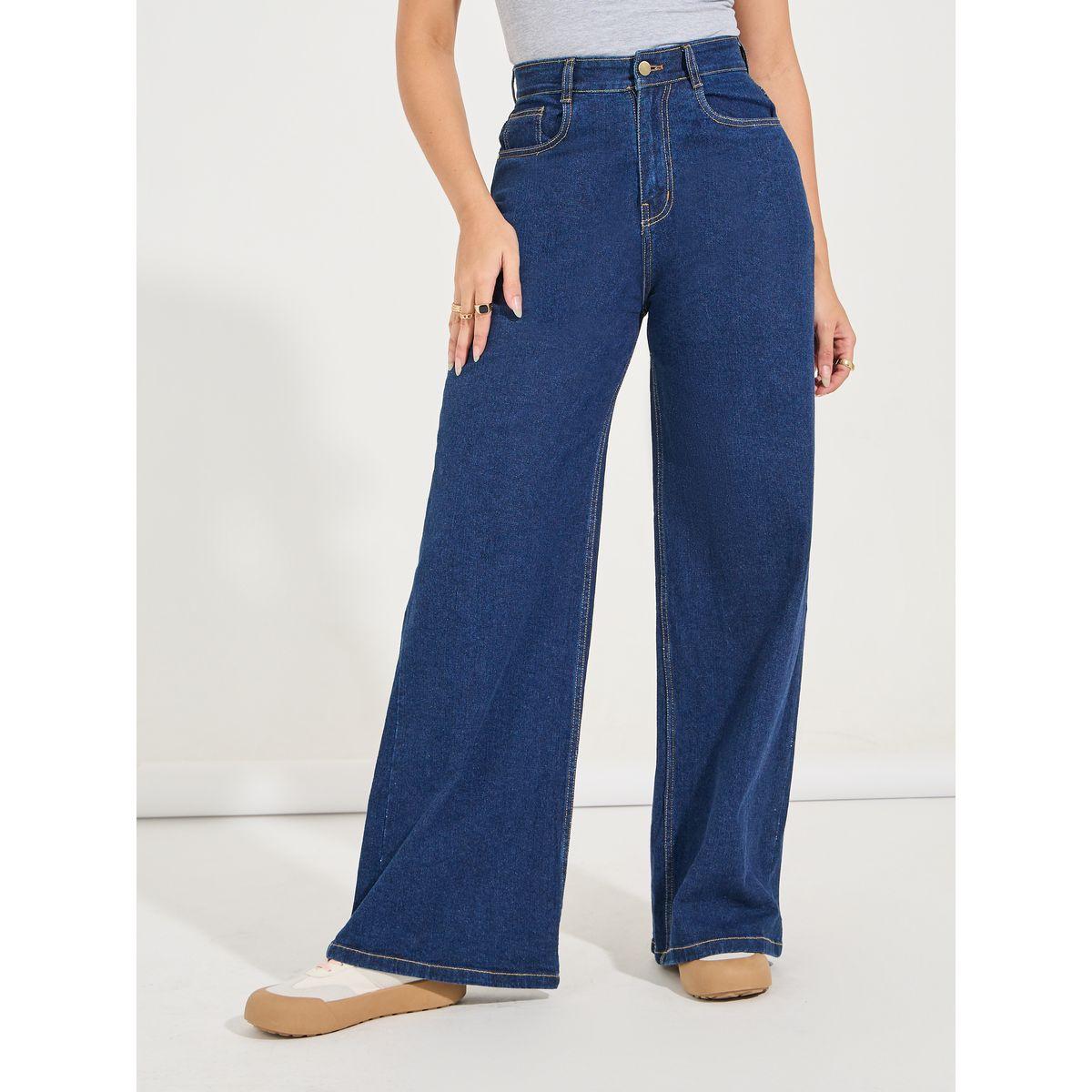 Styli Basic High Rise Full Length Wide Leg Jeans-women-clothing-bottoms-jeans-image-2