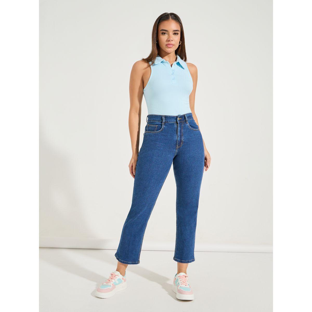 Styli Basic Mom Fit Cropped Jeans-women-clothing-bottoms-jeans-image-1