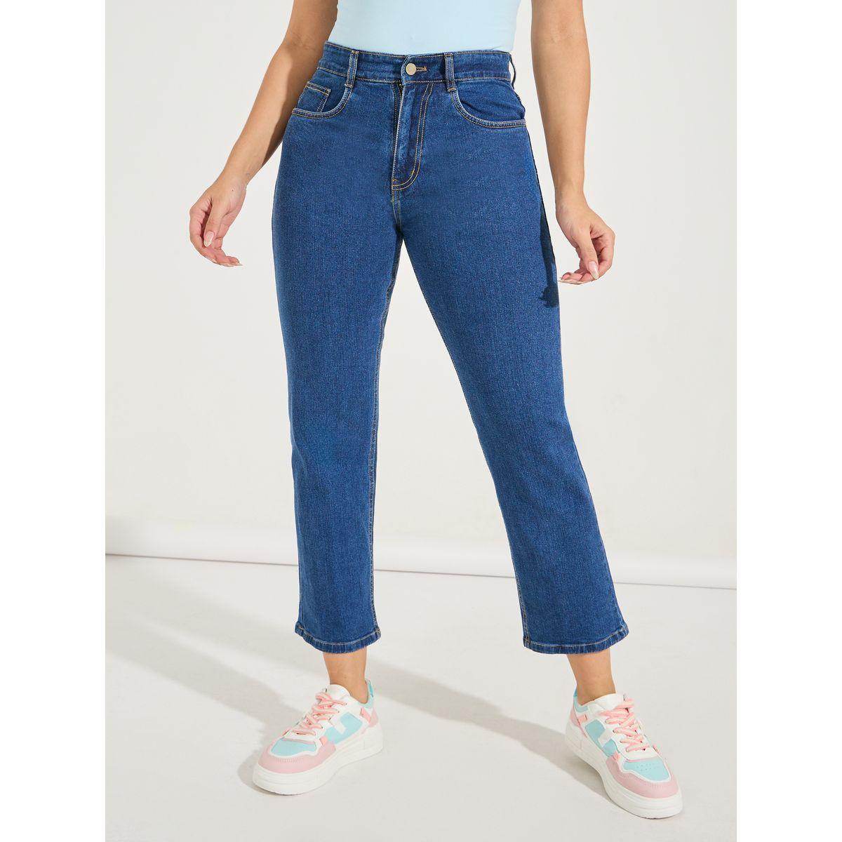 Styli Basic Mom Fit Cropped Jeans-women-clothing-bottoms-jeans-image-2
