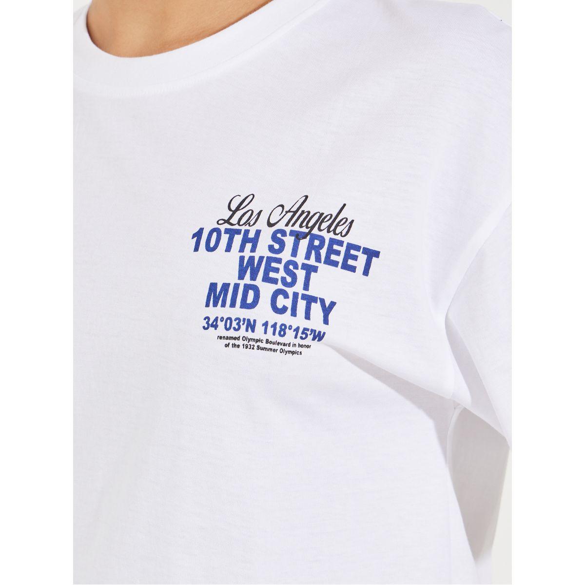 Styli Oversized 10th Street Slogan Print T-Shirt with Dropped Shoulder-women-clothing-tshirts-image-4