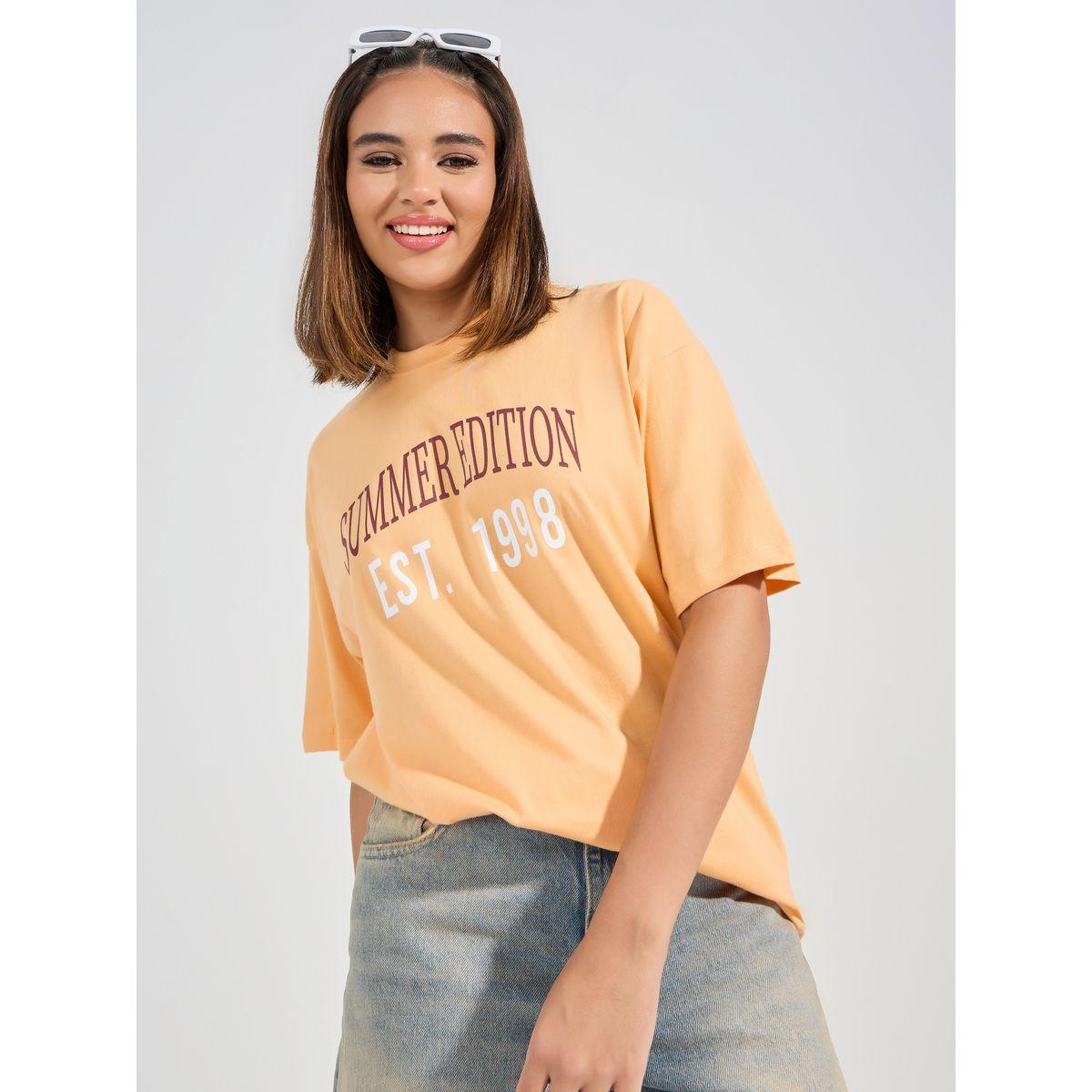 Styli Oversized Summer Edition Print Dropped Shoulder T-Shirt-women-clothing-tshirts-image-5