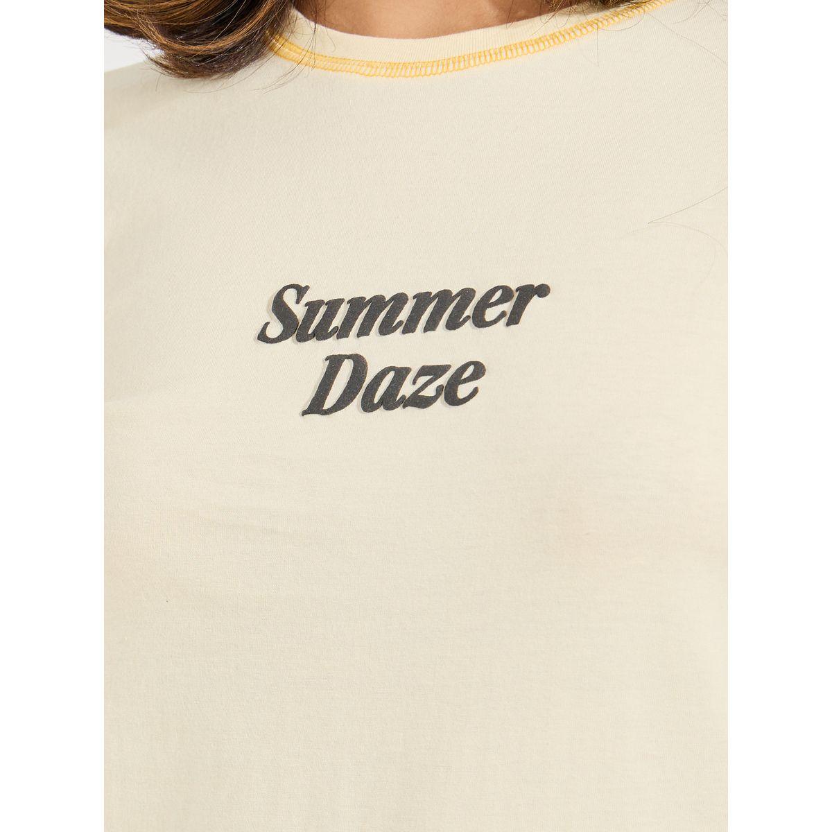 تيشيرت بقصة عادية وتفاصيل مُتباينة-women-clothing-tshirts-image-4
