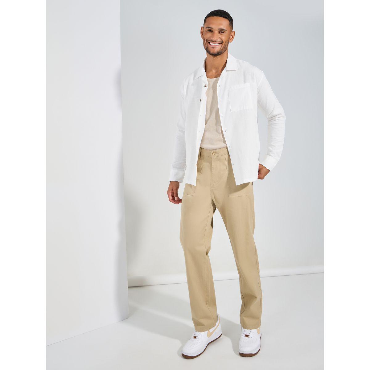 Styli Cotton Long Sleeves Resort Collar Shirt-men-clothing-shirts-image-2