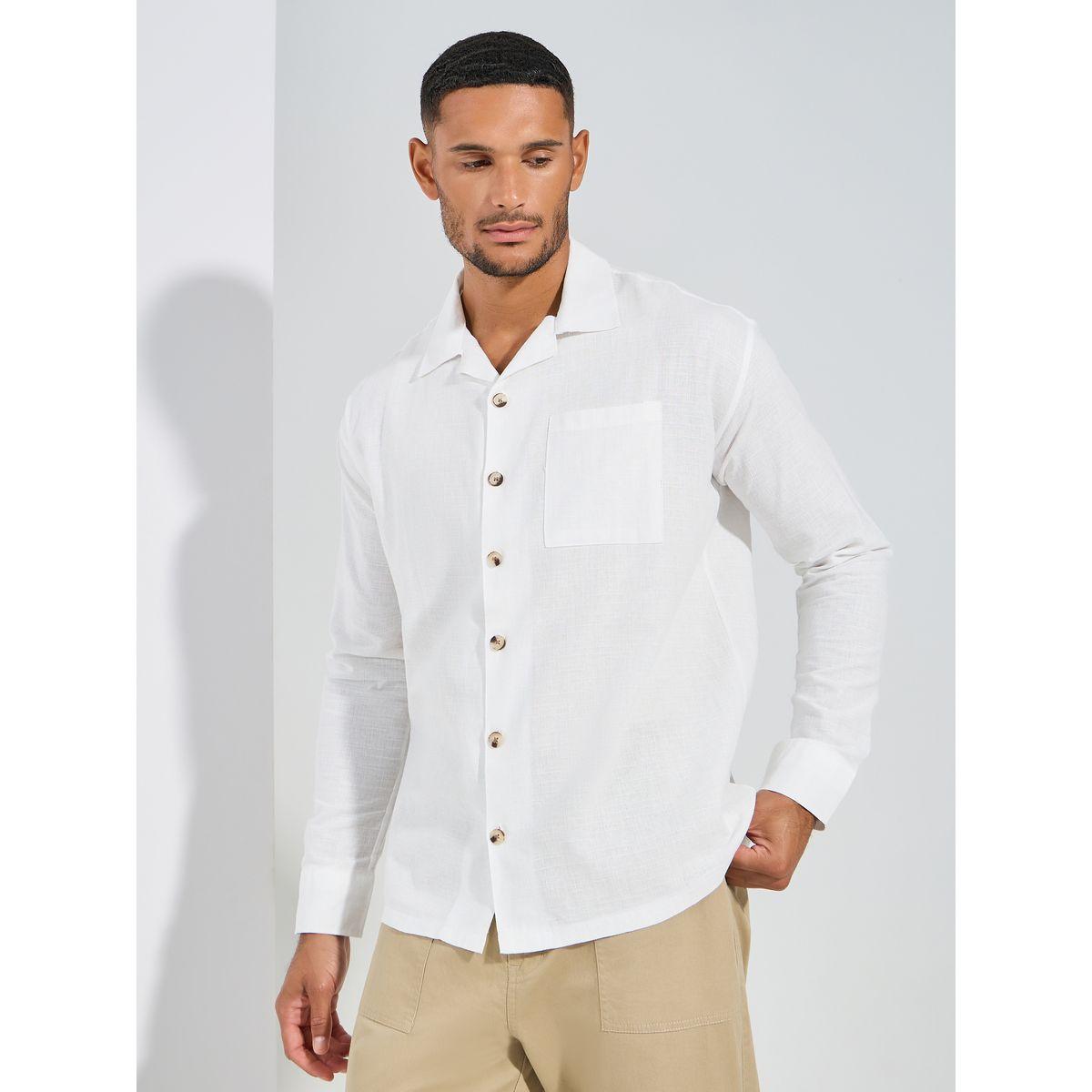 Styli Cotton Long Sleeves Resort Collar Shirt-men-clothing-shirts-image-3