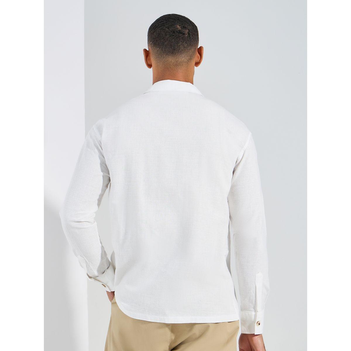 Styli Cotton Long Sleeves Resort Collar Shirt-men-clothing-shirts-image-5