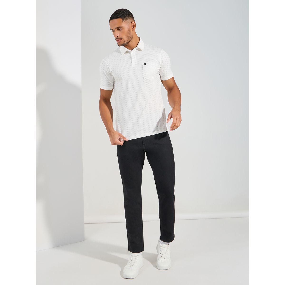 تيشيرت بياقة بولو مطبع بالكامل مع قصة عادية فورت كولينز × ستايلي-men-clothing-tshirtsandpolos-tshirts-image-2