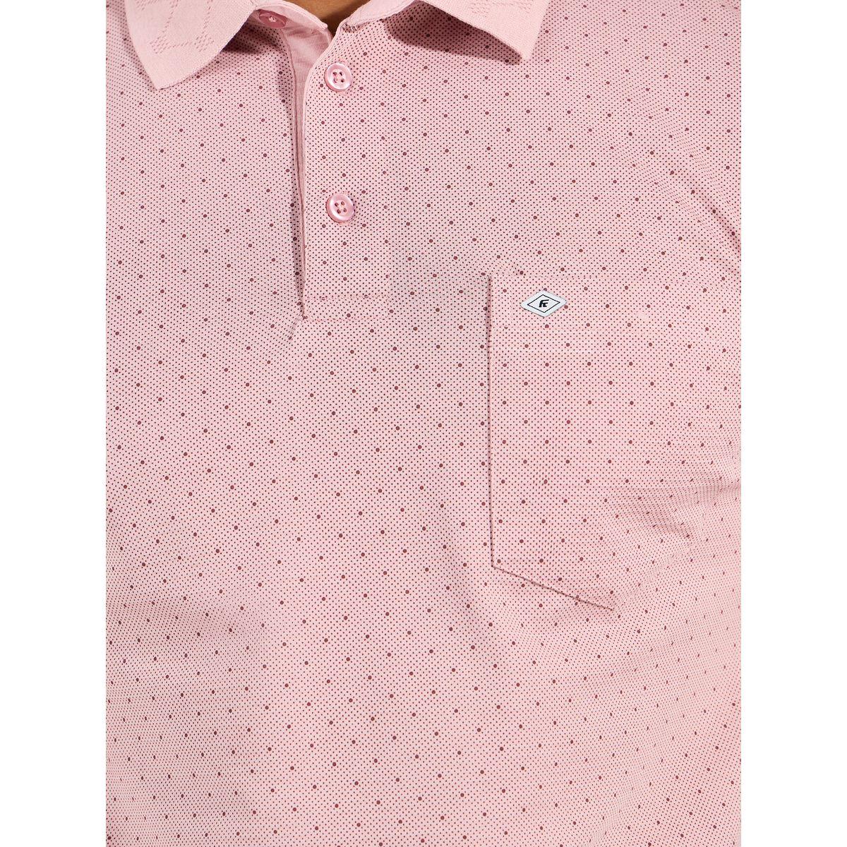تيشيرت بياقة بولو مطبع بنقاط فورت كولينز × ستايلي-men-clothing-tshirtsandpolos-tshirts-image-3