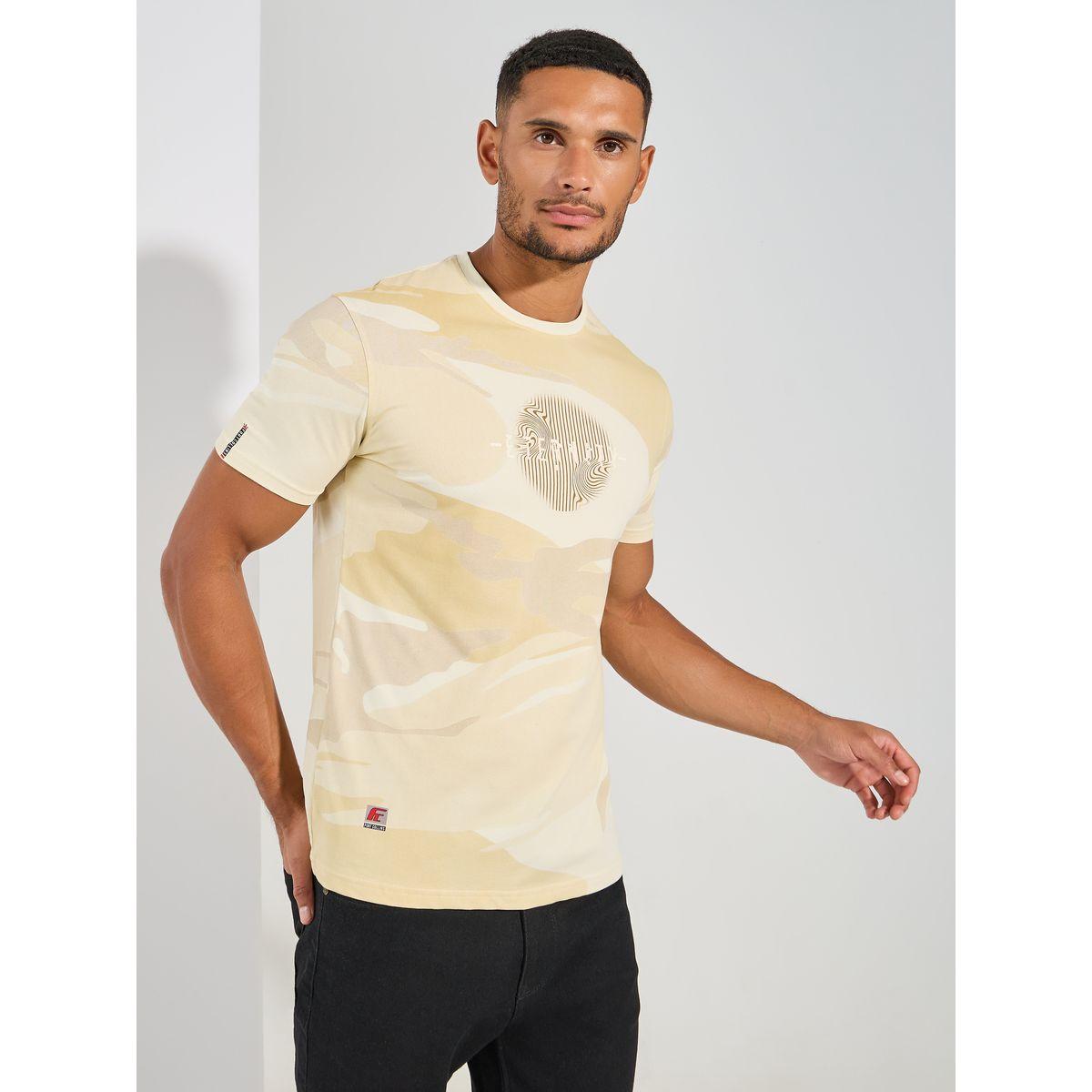 Fort Collins X Styli  Camouflage Print Crew Neck T-Shirt-men-clothing-tshirtsandpolos-tshirts-image-1
