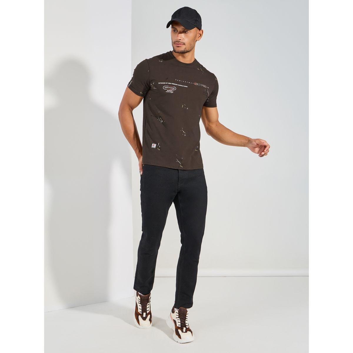 Fort Collins X Styli  Graphic Print Crew Neck T-Shirt-men-clothing-tshirtsandpolos-tshirts-image-2