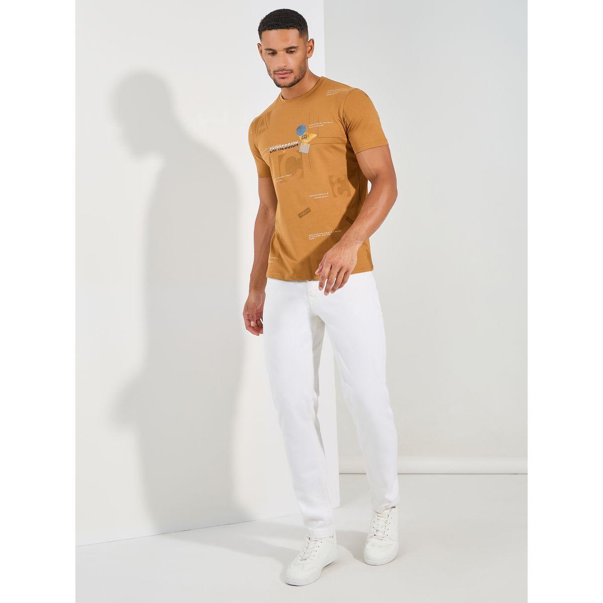 Fort Collins X Styli  Graphic Print Crew Neck T-Shirt-men-clothing-tshirtsandpolos-tshirts-image-2