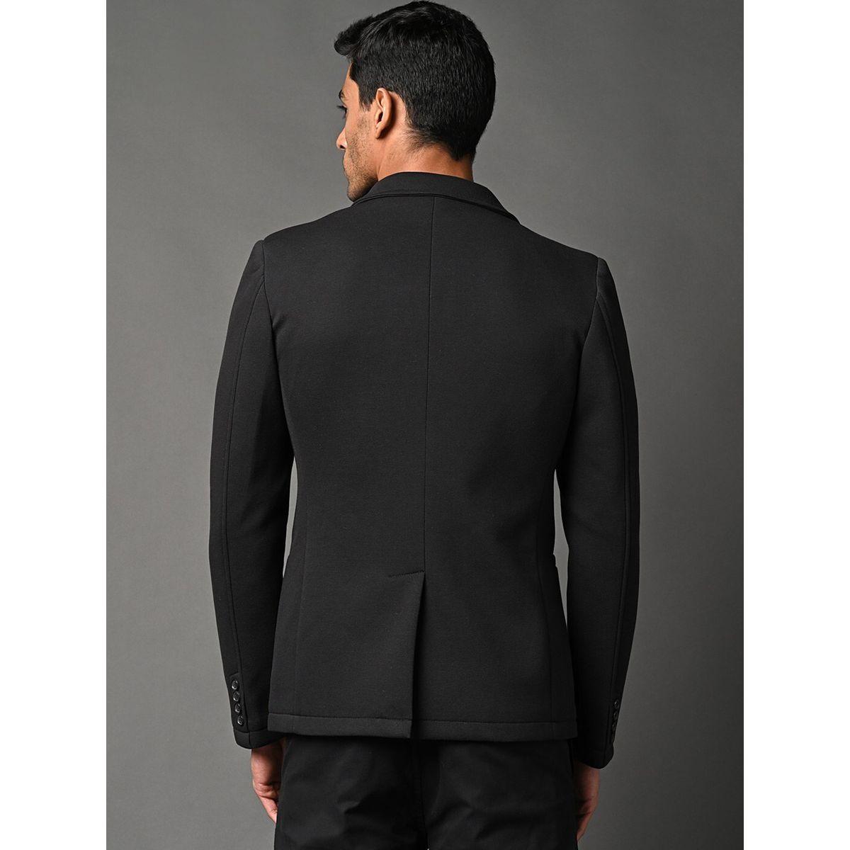 بليزر بصف ازرار واحد وياقة بشق فورت كولينز × ستايلي-men-winterwear-jacketsandblazers-image-3